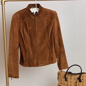 Suede Jacket Valerie Steven’s Sz S